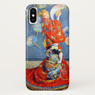 Monet Woman in het Japanse kostuum iPhone X Hoesje