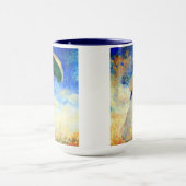 Monet Woman met een parasol die recht onder ogen s Mok (Midden)