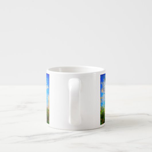 Monet Woman met een parasol Espresso Kop (Achterkant)