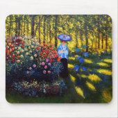 Monet Woman met een parasol in de tuin Muismat (Voorkant)