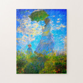 Monet Woman met een parasol Legpuzzel