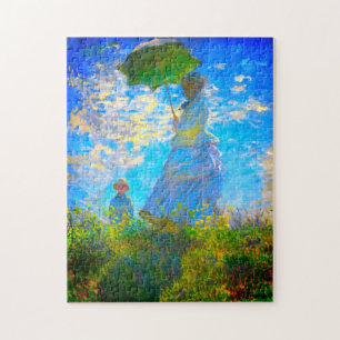 Monet Woman met een parasol Legpuzzel