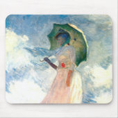 Monet Woman met een parasol links Muismat (Voorkant)