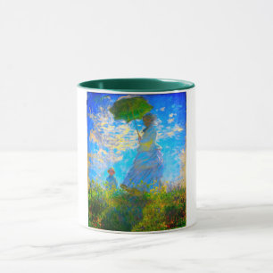 Monet Woman met een parasol Mok