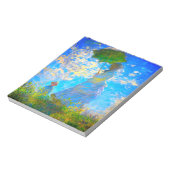 Monet Woman met een parasol Notitieblok (Gedraaid)