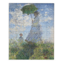 Monet Woman met een parasol