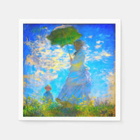 Monet Woman met een parasol