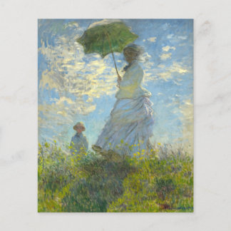 Monet Woman met een parasolpapier