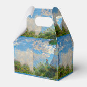 Monet Woman Parasol Impressionisme Bedankdoosjes (Achterkant)