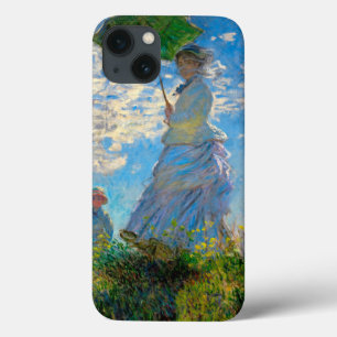 Monet Woman Parasol Impressionisme iPhone 13 Hoesje