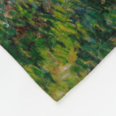 Monet Woman Parasol Impressionisme Fleece Deken (Hoek)