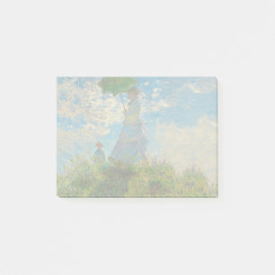 Monet Woman Parasol Impressionisme Post-it® Notes