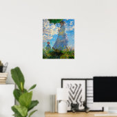 Monet Woman Parasol Impressionisme Poster (Thuiskantoor)
