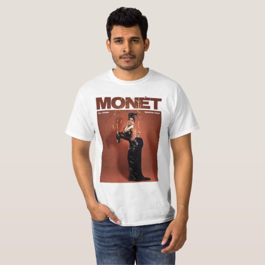Monet x change classic t-shirt (Voorkant volledig)