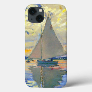 Monet Zeilboot bij Le Petit-Gennevilliers iPhone 13 Hoesje