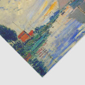 Monet Zeilboot bij Le Petit-Gennevilliers Tissuepapier (Detail)