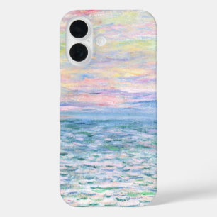 Monet - Zonsondergang bij Pourville, fijne kunst iPhone 16 Hoesje
