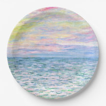 Monet - Zonsondergang bij Pourville, kunst