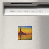 Monet Zonsondergang Venetië Kleurrijk Impressionis Magneet (Insitu (Vaatwasser))