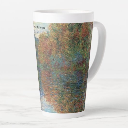  monetarm in de herfst van Jeufosse Latte Mok (Rechterhoek)