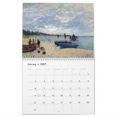 Monets échoue le calendrier 2016 d'art (Jan 2027)