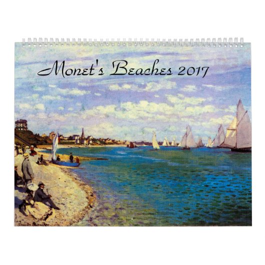 Monets géant échoue le calendrier 2017 d'art (Protection)