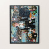 Monet's Girl Behind the Bar Puzzle (Vertical)