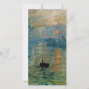 Monet's Impression Sunrise (bodemzweem) - 1872