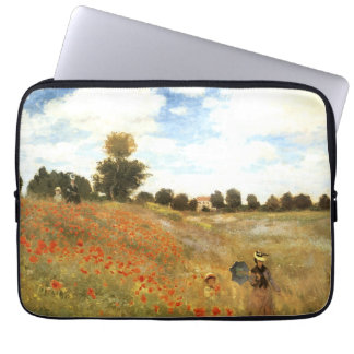 Monet's "Klapveld bij Argenteuil" Laptop Hoes