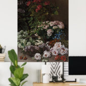 Monet's lentevloers poster (Thuiskantoor)