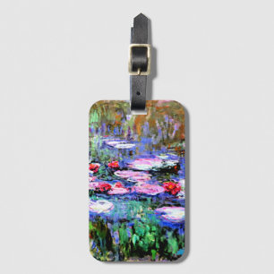 Monet's Los Nenufares Bagagelabel