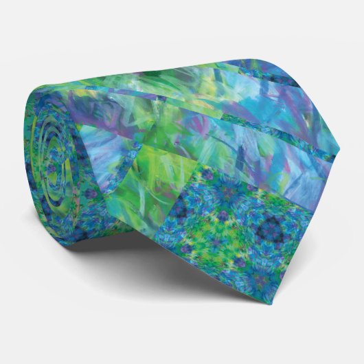 Monet's Stropdas Waterlio's (Opgerold)