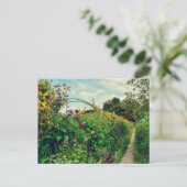 Monet's tuin briefkaart (Staand voorkant)