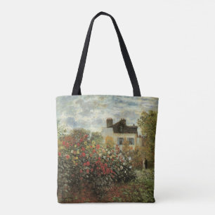 Monet's tuin in Argenteuil door Claude Monet Draagtas