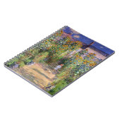 Monet's tuin in Vétheuil Notitieboek (Linkerzijde)
