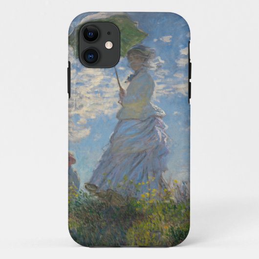 Monet's Vrouw met een parasol Case-Mate iPhone Case (Achterkant)