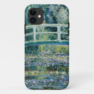 Monet's Water Lilies en Japanse brug iPhone 11 Hoesje