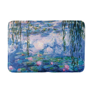 Monet's waterlelies badmat