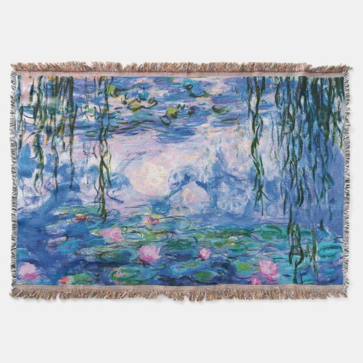 Monet's waterlelies deken (Voorkant)