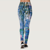 Monet's waterlelies leggings (Achterkant)
