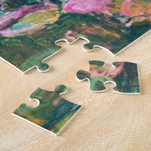 Monet's waterlelies legpuzzel (Zijkant)