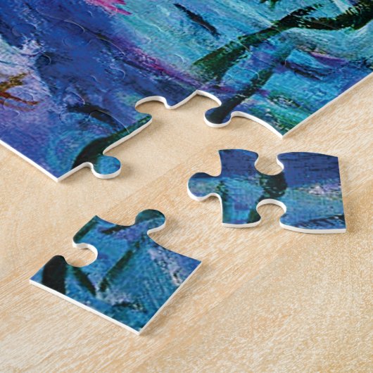 Monet's waterlelies legpuzzel (Zijkant)