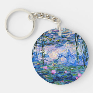 Monet's Waterlelies Sleutelhanger
