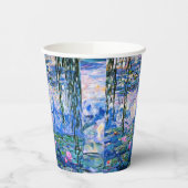 Monet's waterlilies mengen en matchen papieren bekers (Links)