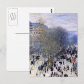 Monetschildering Briefkaart (Voorkant / Achterkant)