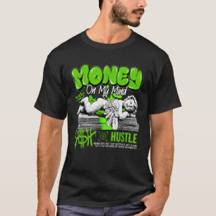 Money Cash Foamposite Zwart Groen Bijpassend T-shi T-shirt