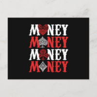 Money Casino Player Cards Poker Bluff Gambler Gift