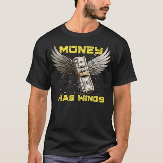 Money Flies T-shirt (Voorkant)