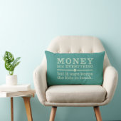 MONEY Jeter oreiller (Chaise)