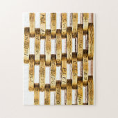 Money Jigzaag Legpuzzel (Verticaal)